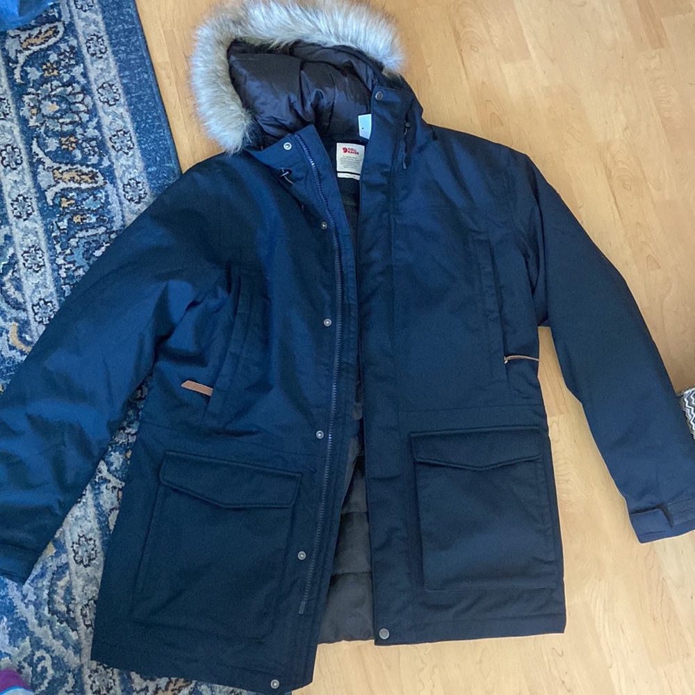 Brand new FJALL RAVEN Men’s Parka Coat Nuuk
